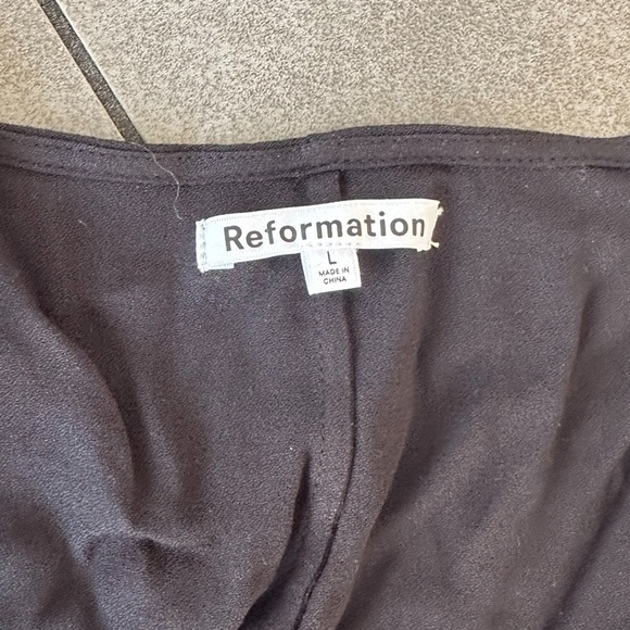 🖤 Reformation Nell Top - Black Button Up 🖤 - Picture 4 of 6